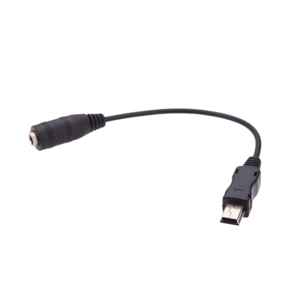 Mini USB To 3.5mm Mic Microphone Adapter Cable Cord For Gopro HD Hero 1 2 3 3+ 4 Camera