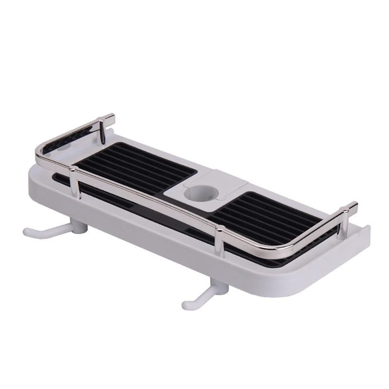 Shower Storage Holder Rack Organizer Bathroom Shelf Shampoo Tray Stand No Drilling Floating Shelf For Wall Household Item