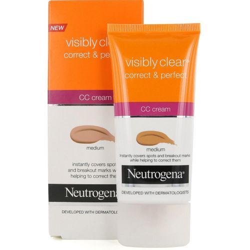 Visibly Clear Correct & Perfect CC Cream, Medium Shade(50ml)