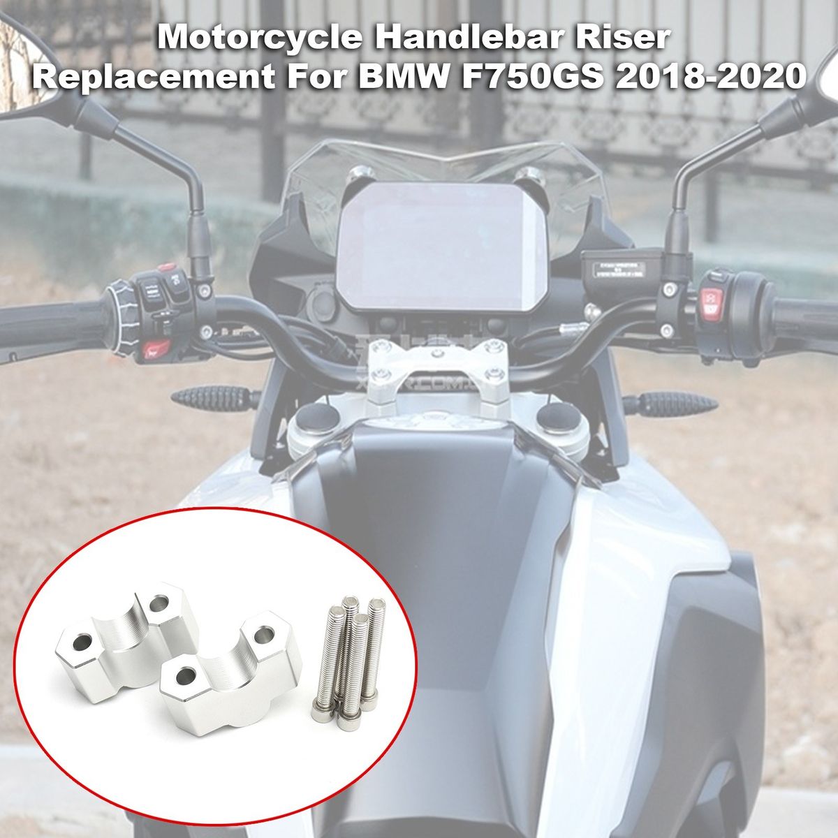 Motorcycle Handlebar Riser Handlebar Heightening Code Mount