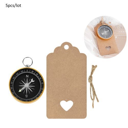 5pcs Compass Wedding Favors For Guests Compass Souvenir