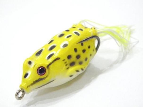 5 Hollow Body Topwater Frogs Fishing Lures Baits With