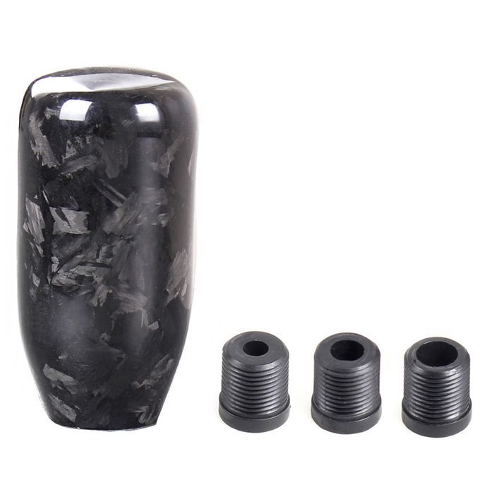 Shifter Knob Irregular Forging Pattern Easy To-Carbon Grain