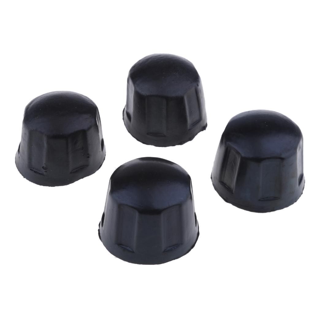 Rubber Dust Nuts Cover Cap Axle Protection For 50/70/110/125cc Quad