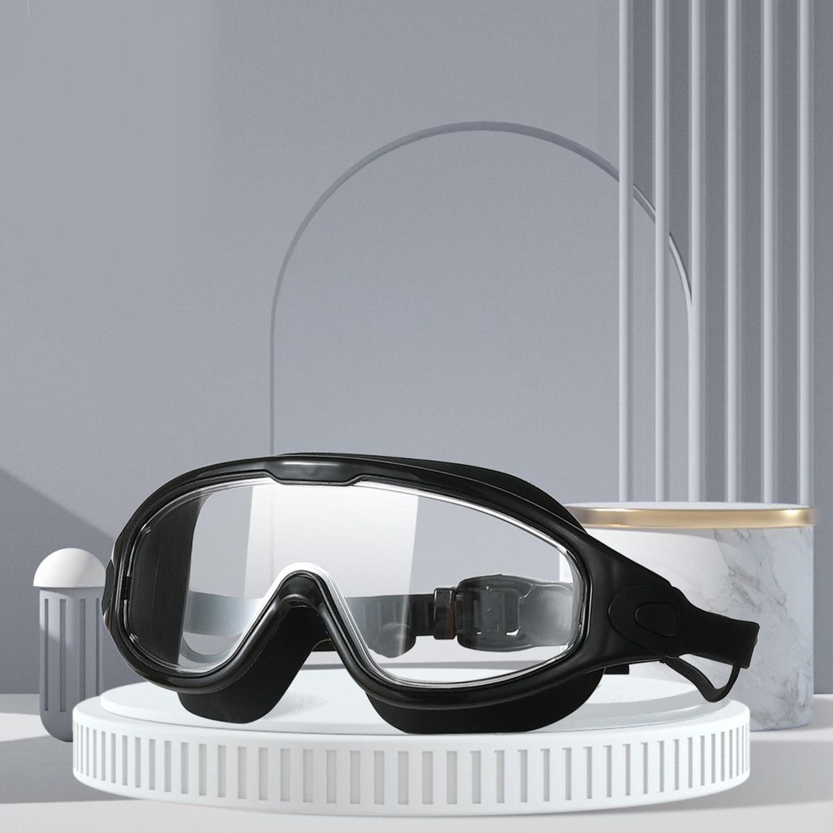 Swim Goggles Women Watertight Wide View No Leaking Water