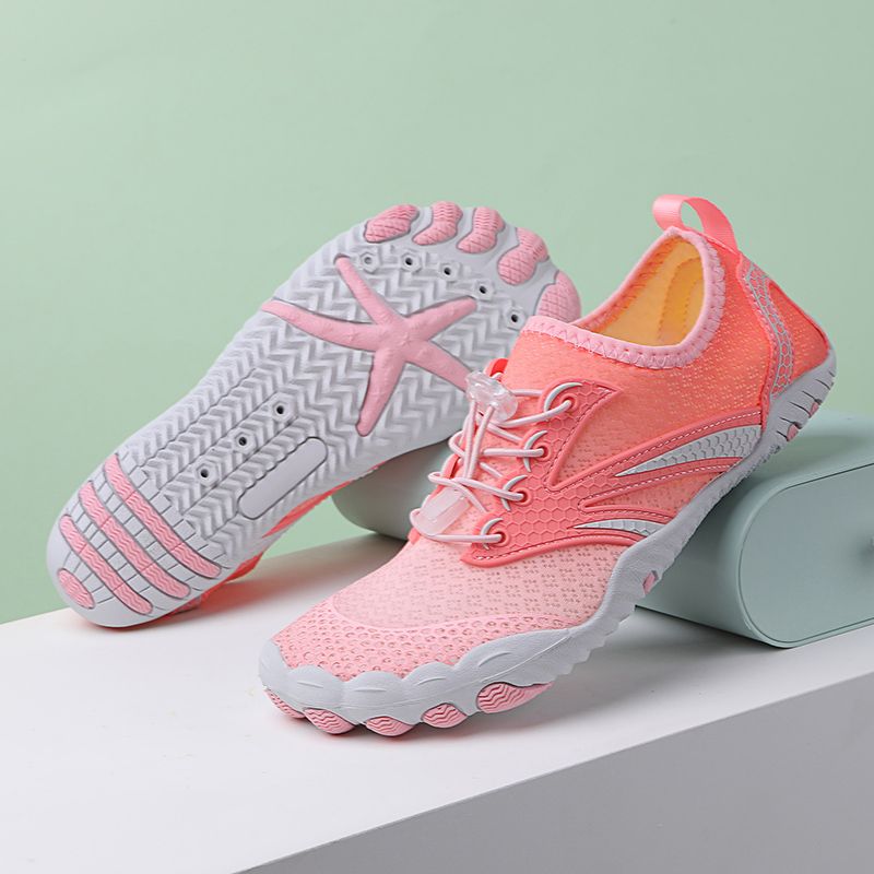 Women Fitness Shoes Quick Dry Shoes Swimming Shoes Pink