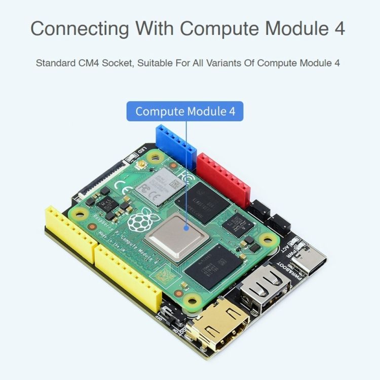 Arduino Compatible Base Board For Raspberry Pi CM4