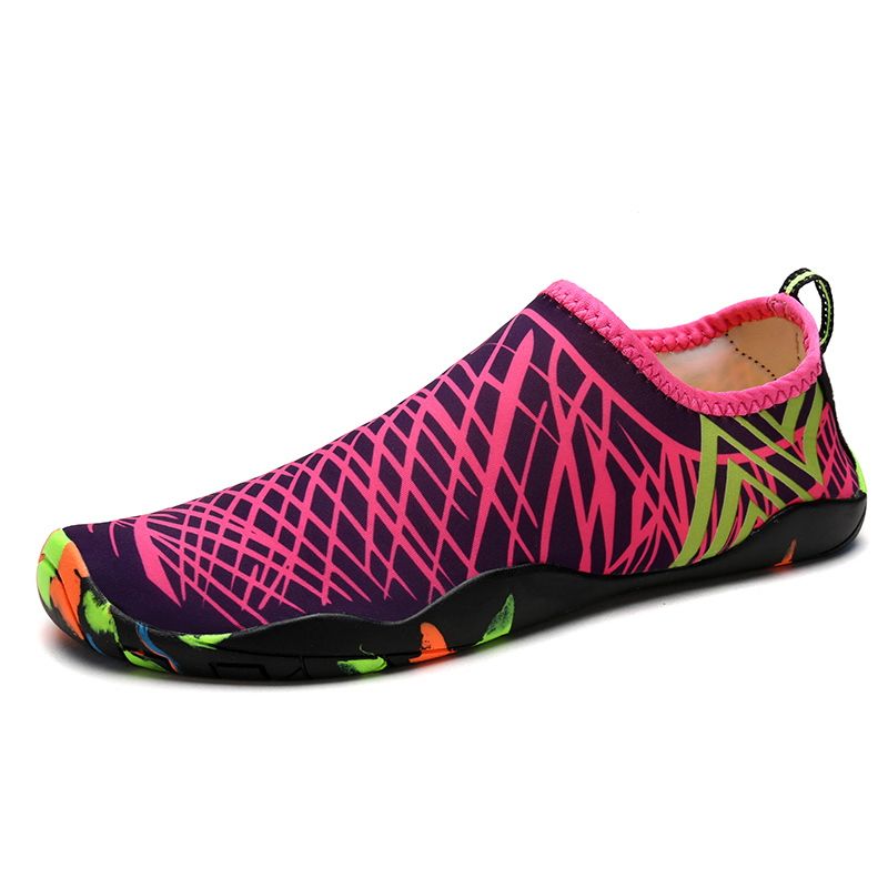 Big Size Water Shoes Beach Diving Yoga Shoes-Purple