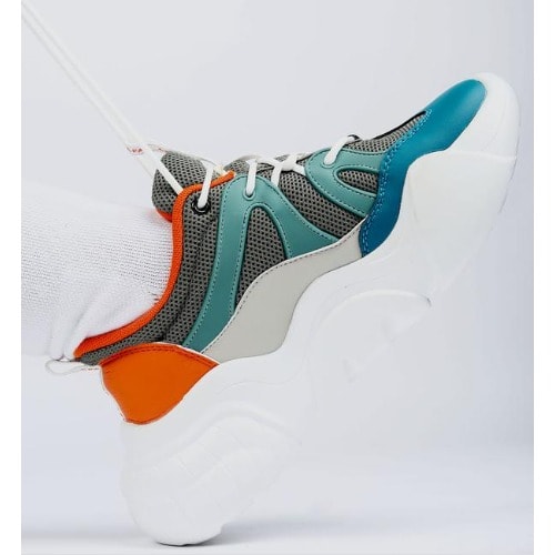 Kubwa Nile Unisex Sneakers - Multicolour