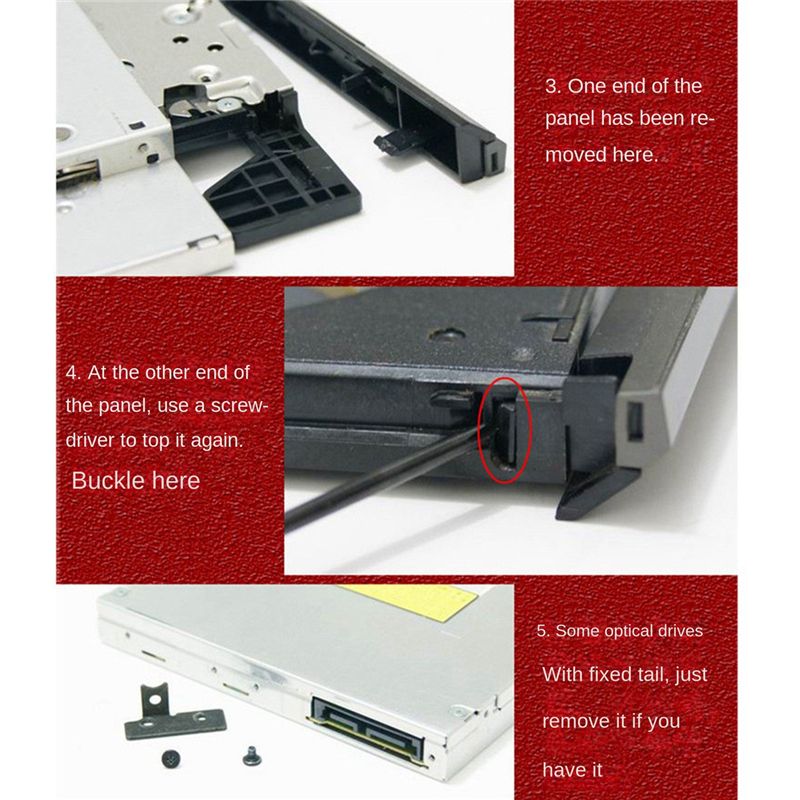 Laptop Built-in Optical Drive for HP 400G2 480G2 Chassis