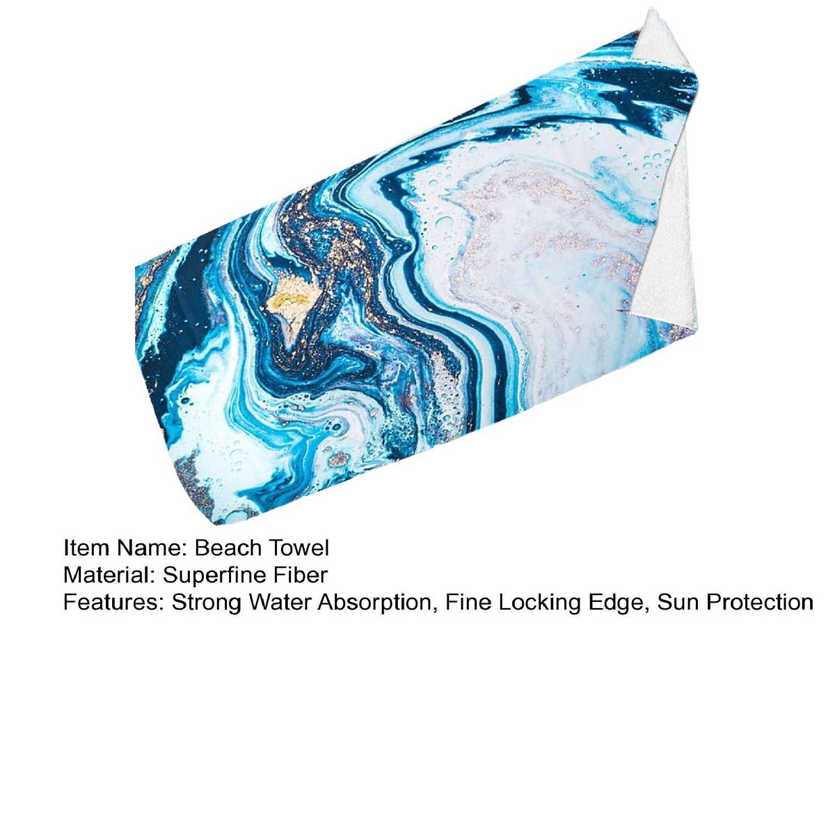 Shower Towel Swimmers Sand Proof Beach Towels