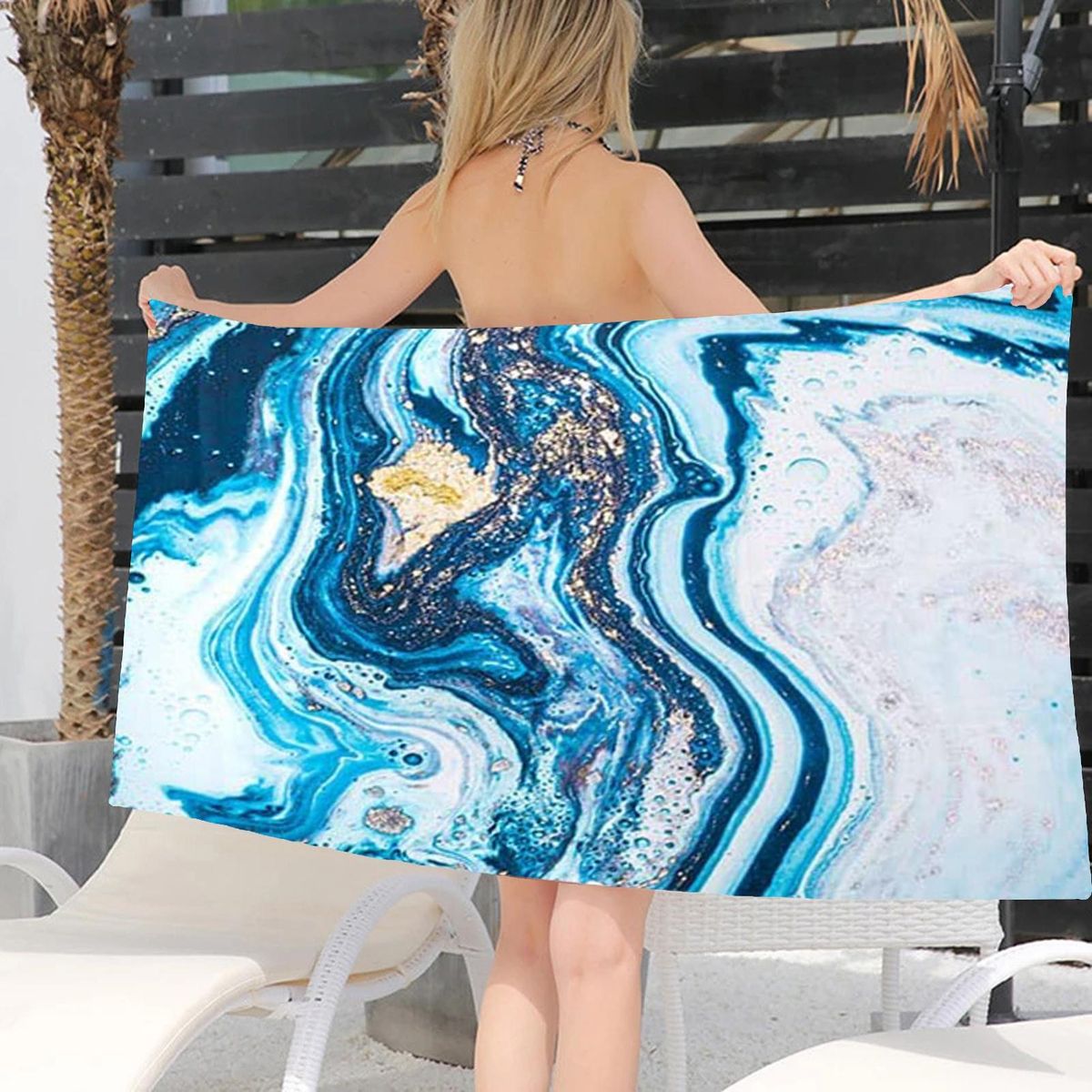 Shower Towel Swimmers Sand Proof Beach Towels