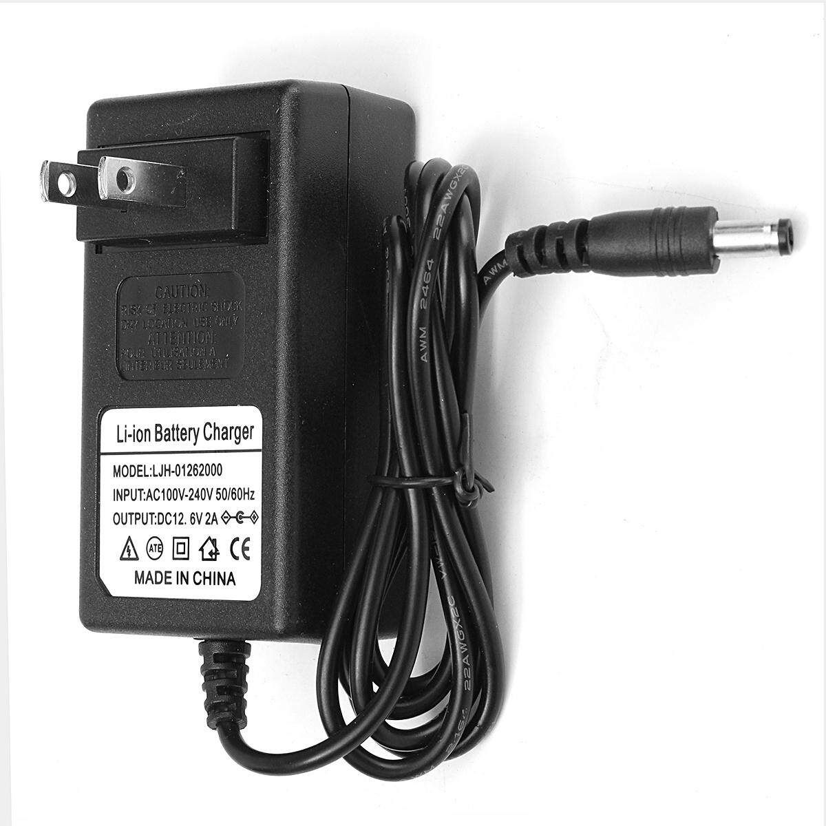 12.6V 2A US Plug Adapter Charger For Ion Li-ion LiPo