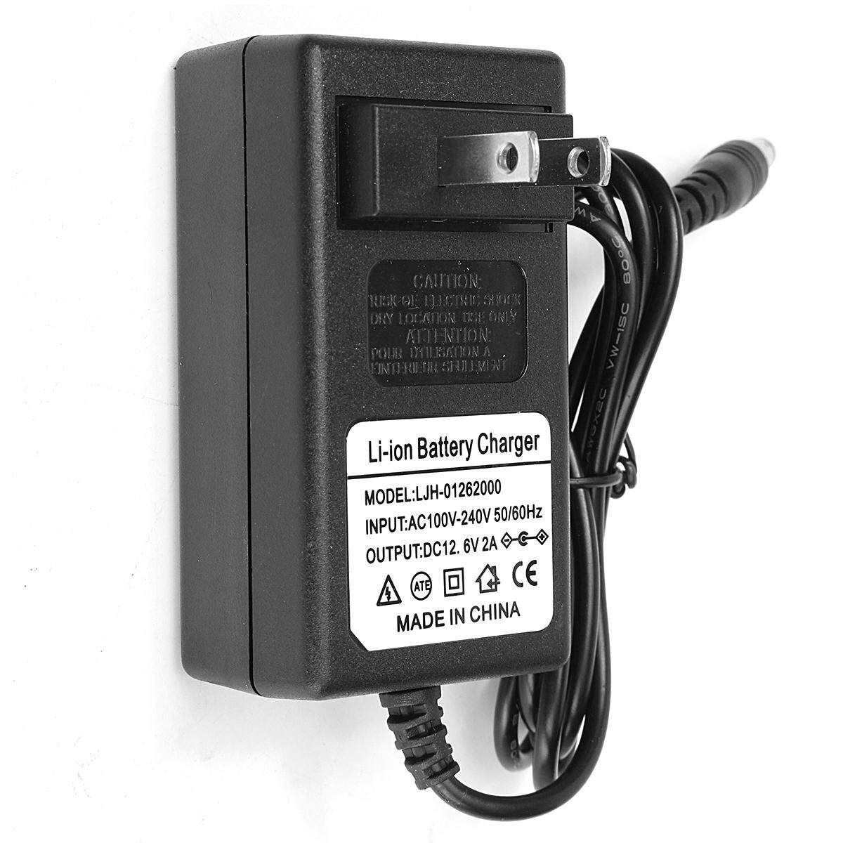 12.6V 2A US Plug Adapter Charger For Ion Li-ion LiPo
