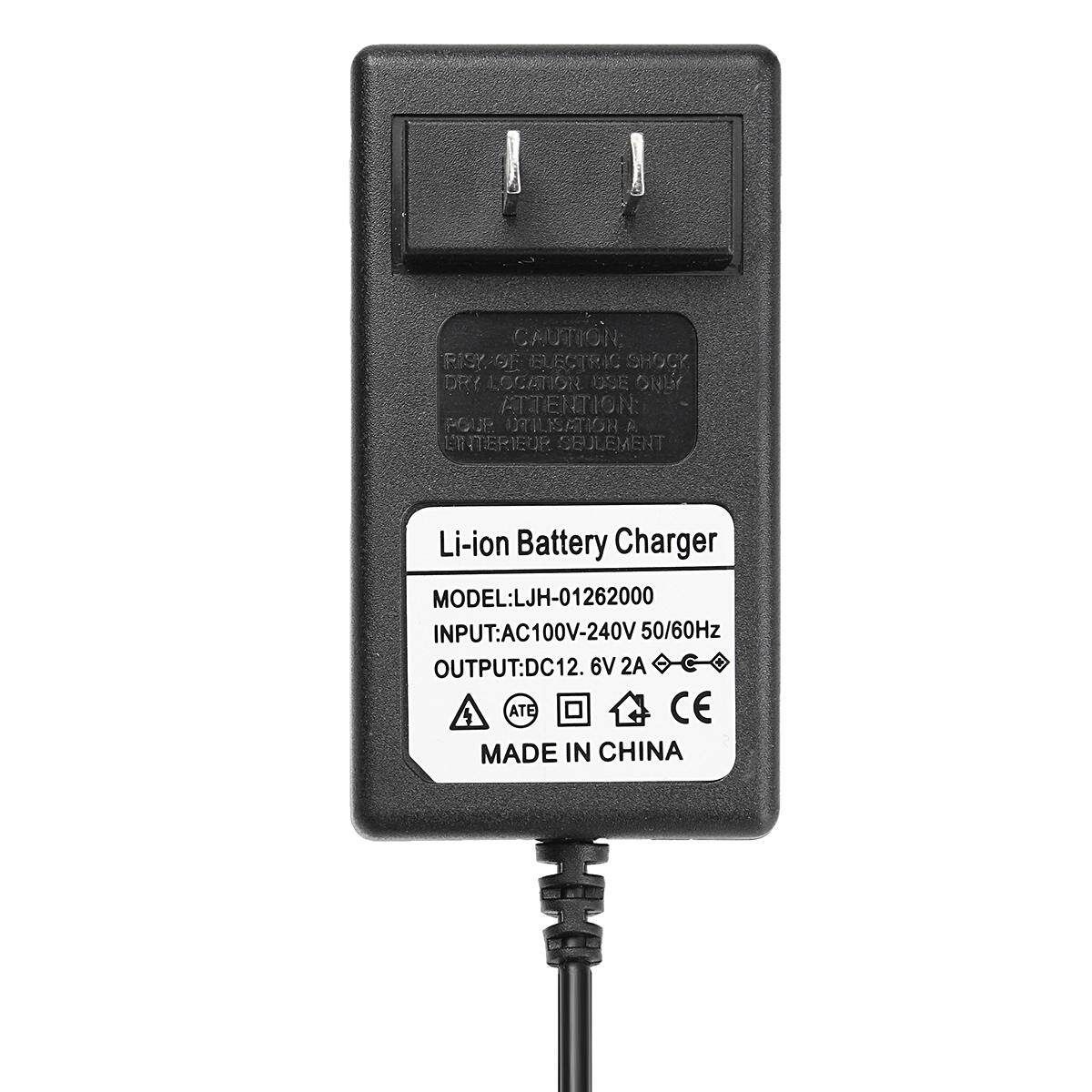 12.6V 2A US Plug Adapter Charger For Ion Li-ion LiPo
