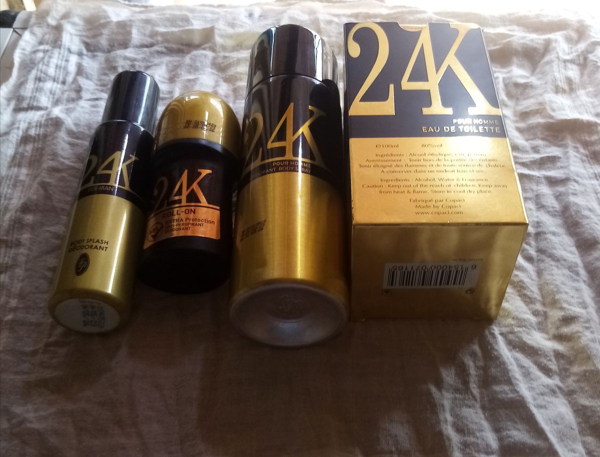 24 K 4 In 1  Pack Perfume