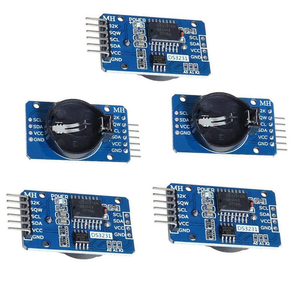 Real For Raspberry AT24C32 Module Alarm 5PCS Timer Sensor Precision Pi RTC DS3231 Clock Arduino Time High Clock IIC