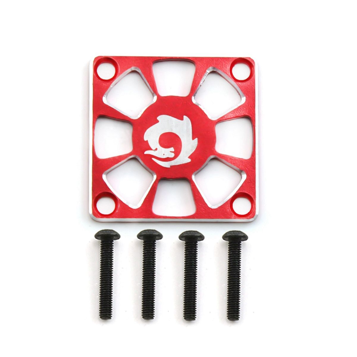 Cooling Fan Cover 30X30mm for RC Motor Electric Regulating Fan Red