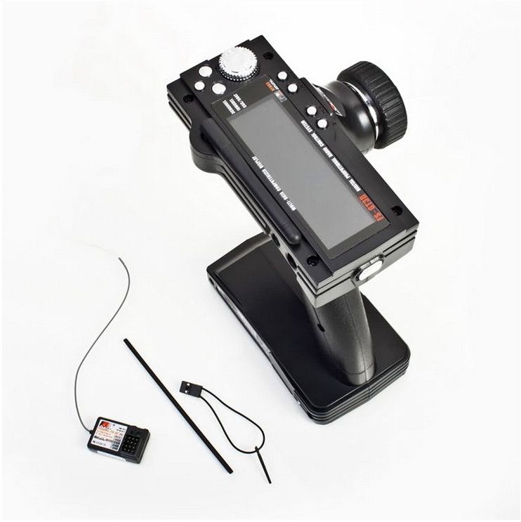 Flysky FS-GT3B FS GT3B 2.4G 3CH Gun RC System Transmitter With GR3E Receiver For RC Car Boat With LED Screen