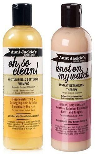 Knot On My Watch Detangling Therapy & Oh So Clean Shampoo 2 In 1 Set
