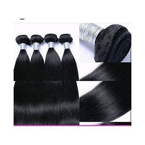 Straight Silky Lutrous Hair- 4bundles For Full Head