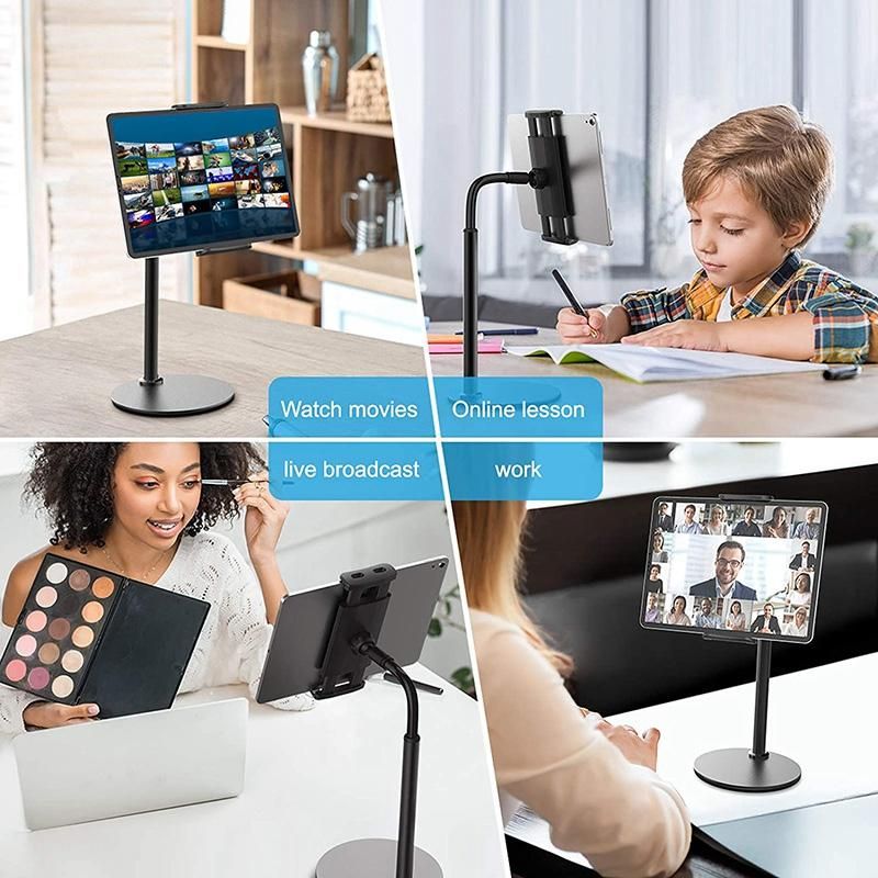 Adjustable 360° Gooseneck Stand for iPad & Other 4.7-12