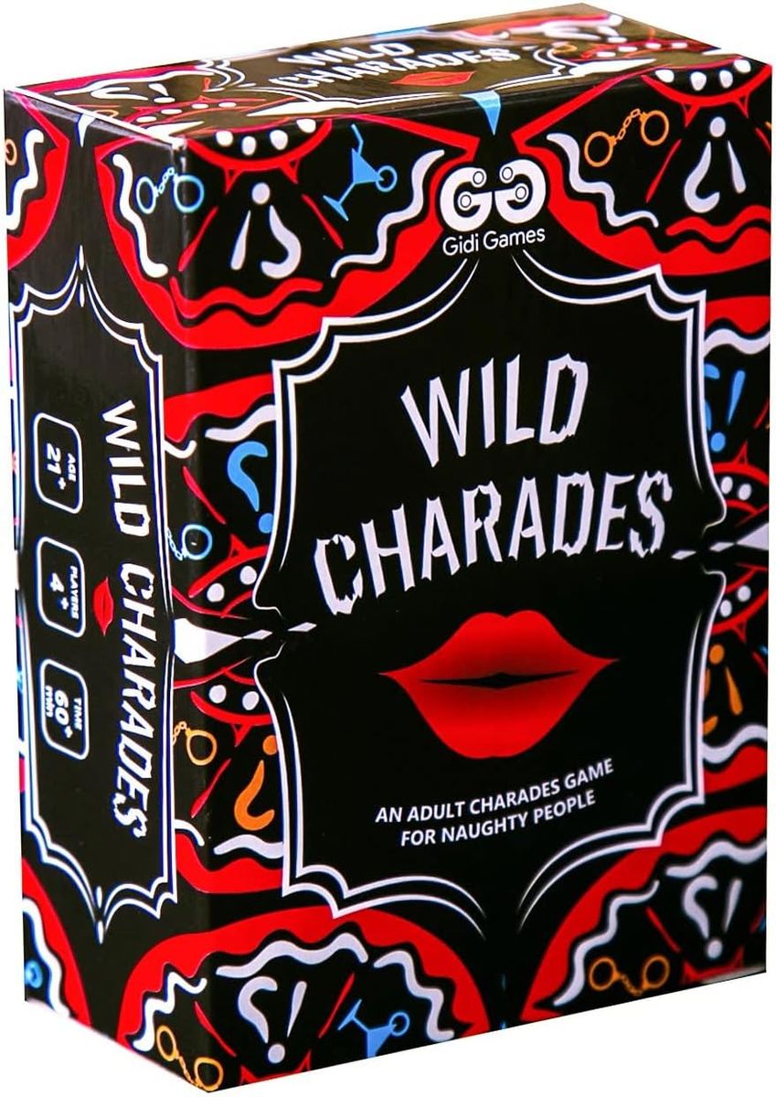 Wild Charades Adults Party Game Cards (21+)
