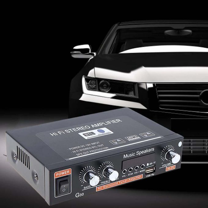 Bluetooth Audio Amplifier Receiver Hi-Fi 45W X 2 Digital G30 US Plug