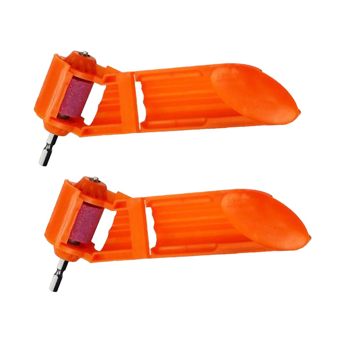 2 Pieces Portable Electric Power Drill Bit Grinder Sharpener Drill