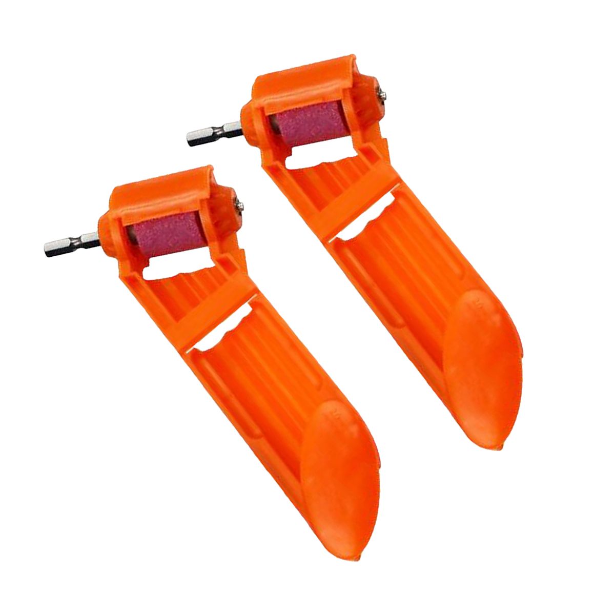 2 Pieces Portable Electric Power Drill Bit Grinder Sharpener Drill