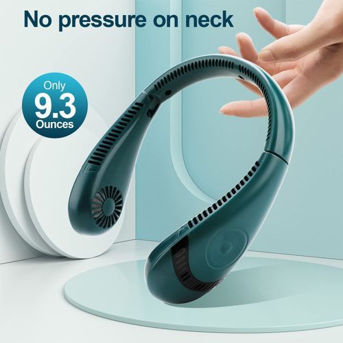 Rechargeable Neck Fan Portable Foldable Bladeless Fan