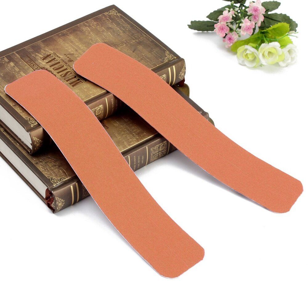 2x10 Kinesiology Waterproof Elastic Pre-Cut Strips Sports Tape Wrist Shoulder Pain Relief Apricot