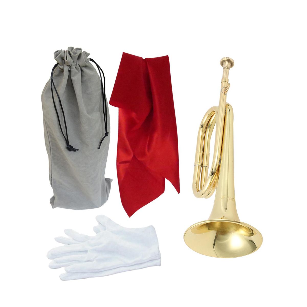 Scouting Trumpet Bugle With Mouthpiece Marching Bugle For