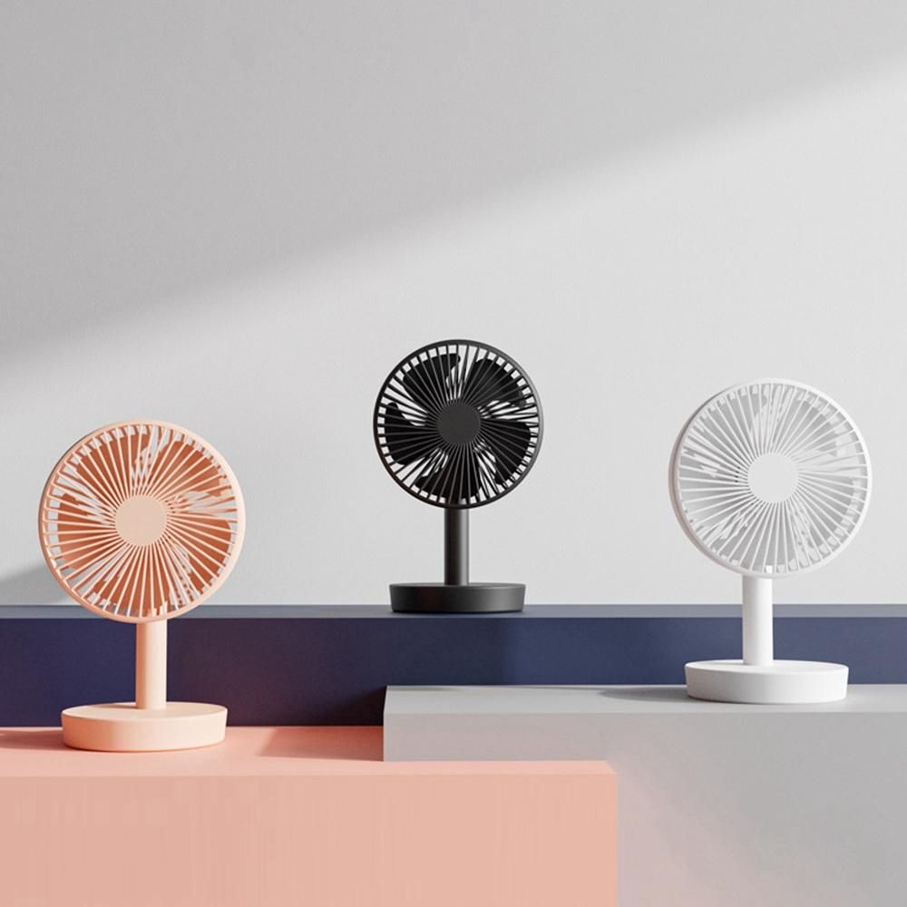 USB Desktop Fan 150°Shaking Head 4000Mah Low Noise Bedroom B