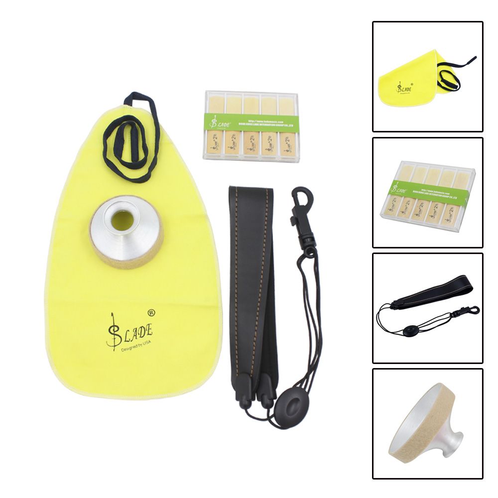 LADE 4-in-1 Alto Saxophone Sax Accessory Kit Belt Cleaning