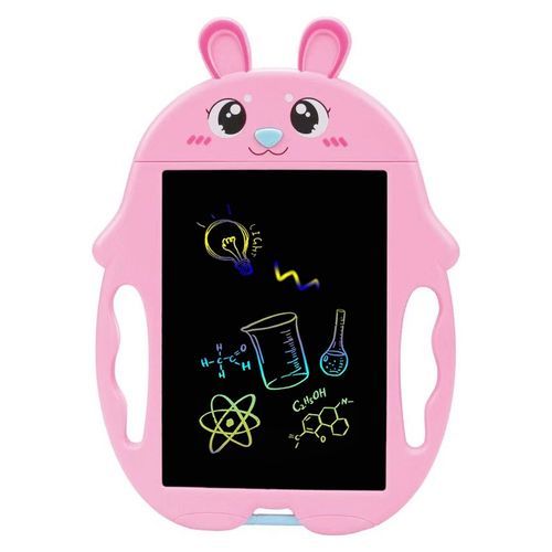 9 Inch Children Cartoon Handwriting Board LCD Electronic Writing Board Specification:Color  Screen(Pink Rabbit)
