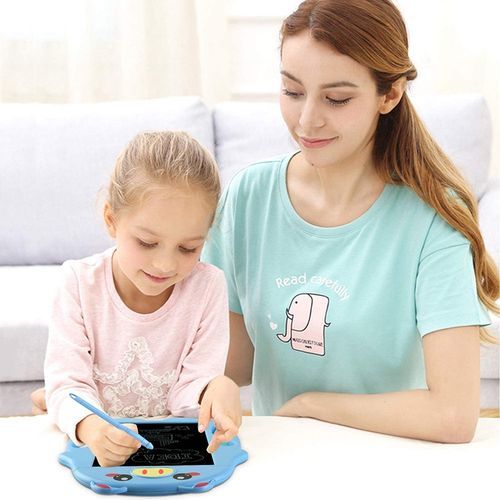 9 Inch Children Cartoon Handwriting Board LCD Electronic Writing Board Specification:Color  Screen(Pink Rabbit)