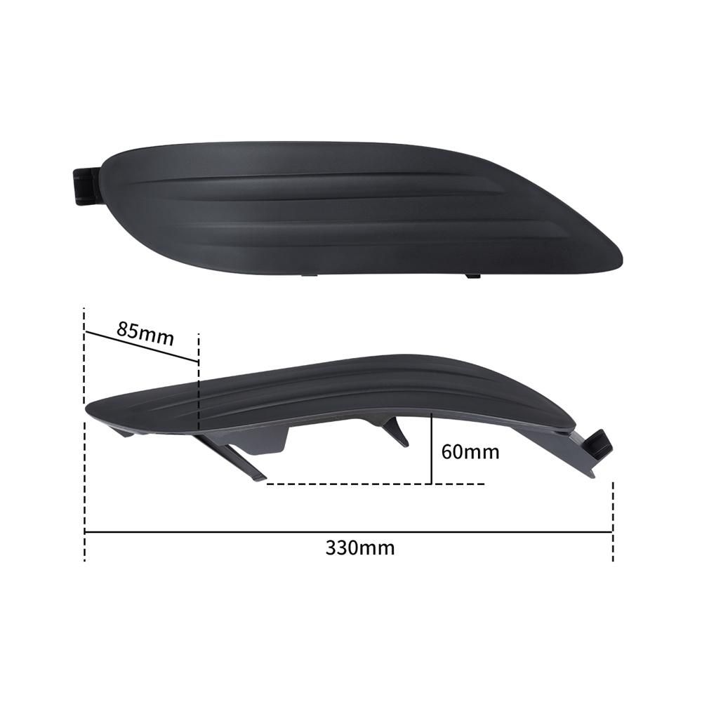 1 Pair Fog Light Lamp Front Bumper Cover Frame Insert RH LH for Toyota Corolla 2005 2006 2007 2008