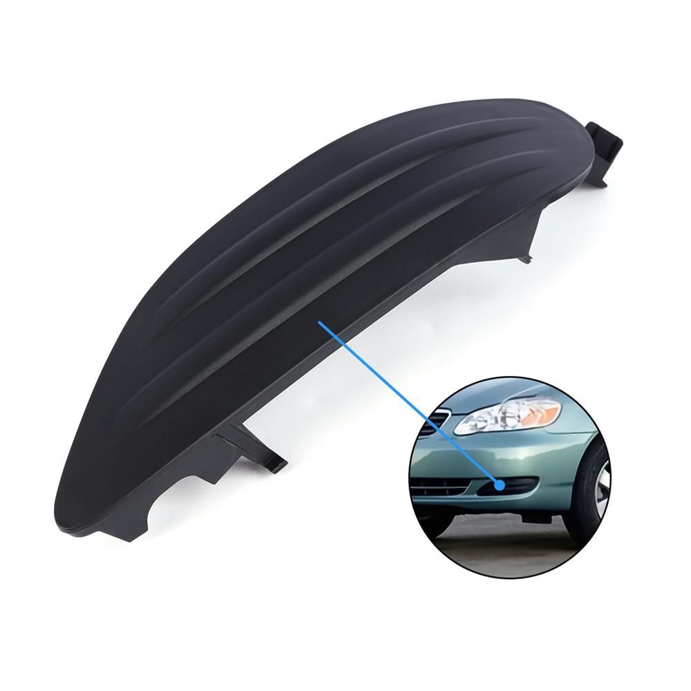 1 Pair Fog Light Lamp Front Bumper Cover Frame Insert RH LH for Toyota Corolla 2005 2006 2007 2008