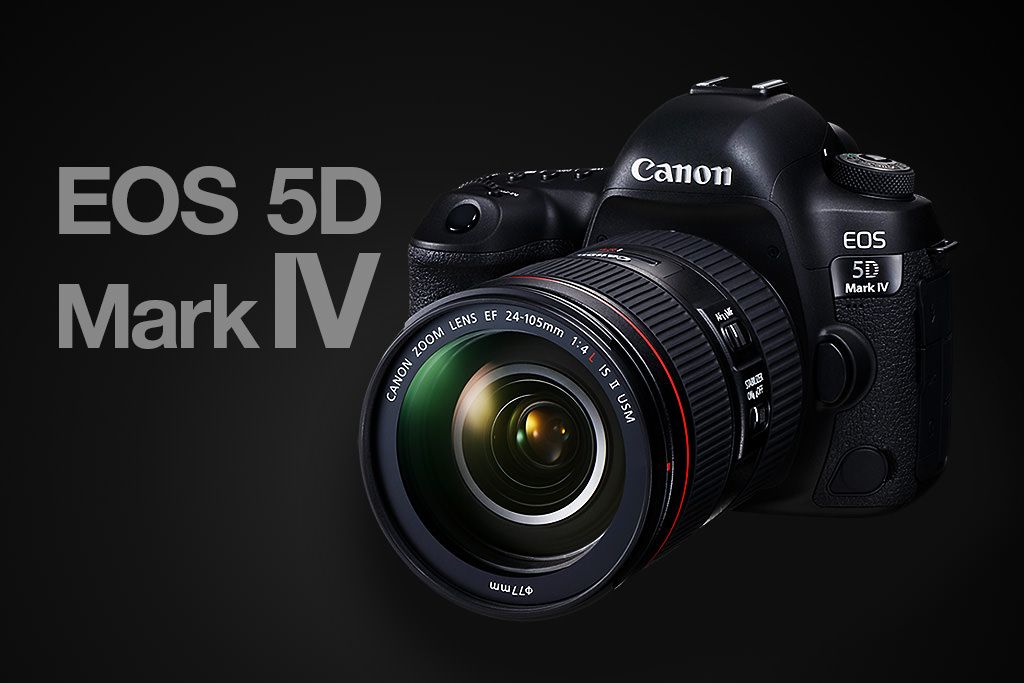 EOS 5D Mark IV DSLR Camera + 24-105,mm