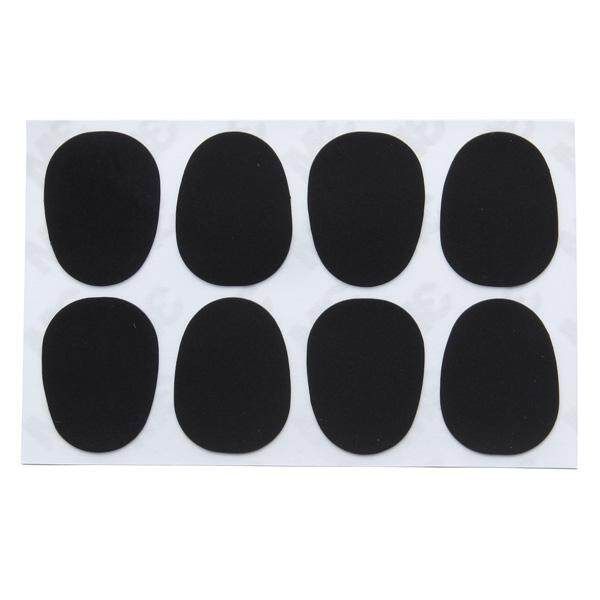 8pcs 0.8mm Soprano Saxophone Clarinet Mouthpiece Pads Cushions