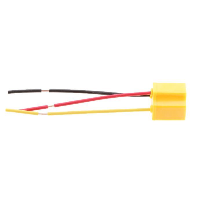 5 Pieces 9003 H4 Car Light Lamp Holder Base Female Socket Wire