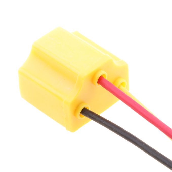 5 Pieces 9003 H4 Car Light Lamp Holder Base Female Socket Wire