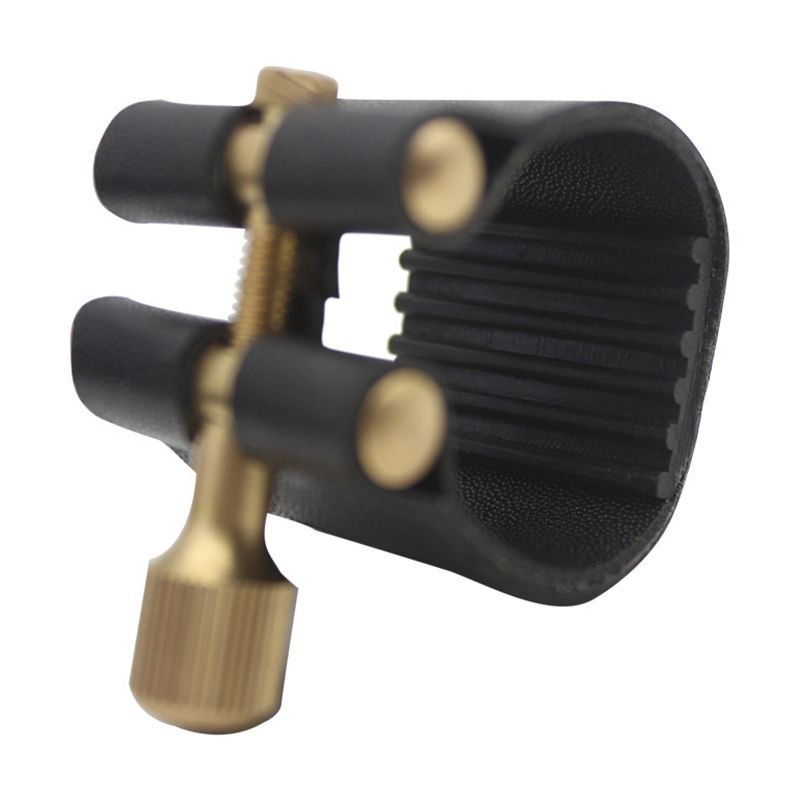 Clarinet Leather Ligature With Plastic Cap For Sax