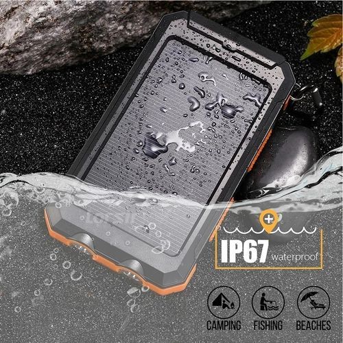 Portable Power Banks 10000mAh Waterproof Dual USB Output