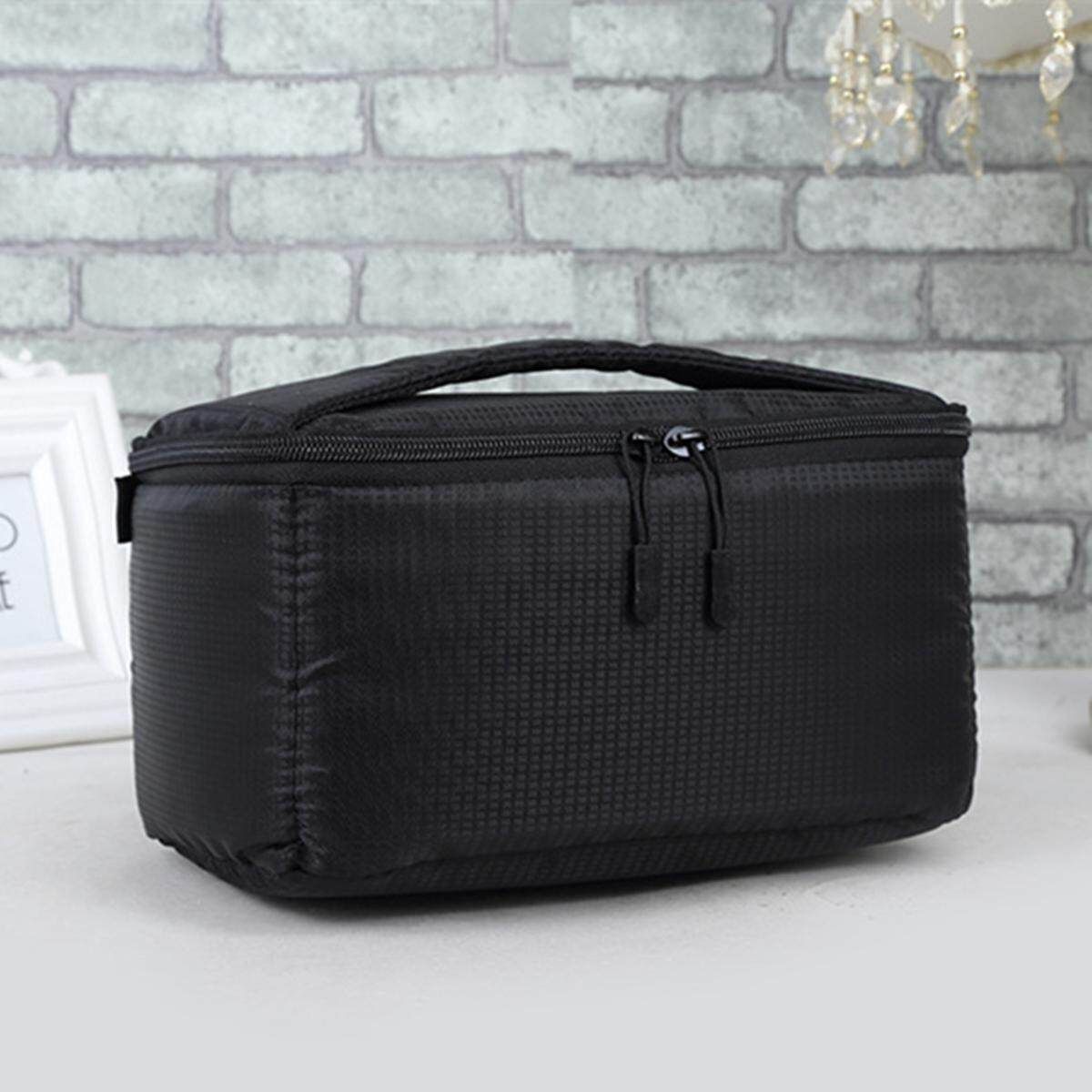 Waterproof Camera Bag Handbag DSLR Inner Partition Protect Case Cover Black