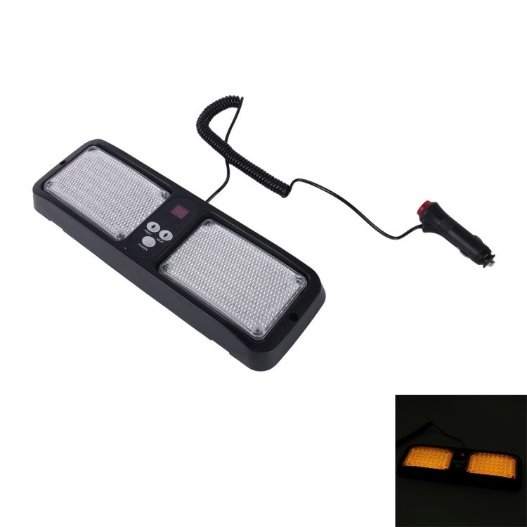 LED Waterproof Car Sunshade Warning Strobe Emergency Lights