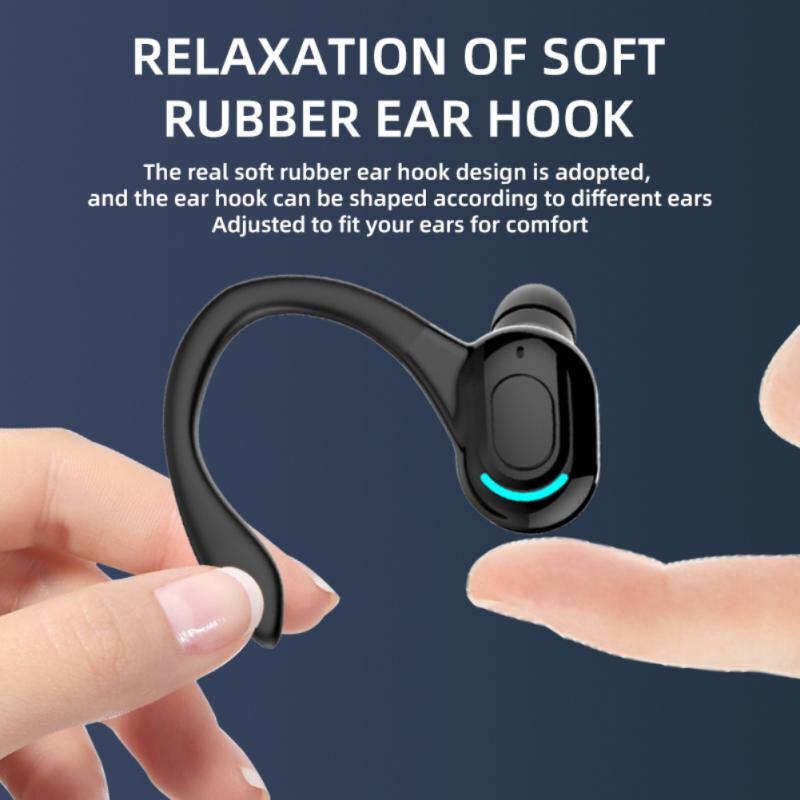 M-F8 Bluetooth 5.2 Single Ear Hook Business Earphones