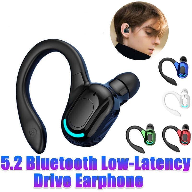M-F8 Bluetooth 5.2 Single Ear Hook Business Earphones