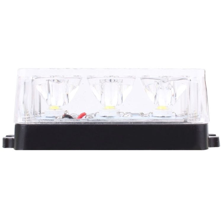 9W 540LM 6500K 3-LED Car Flashing Warning Signal Lamp